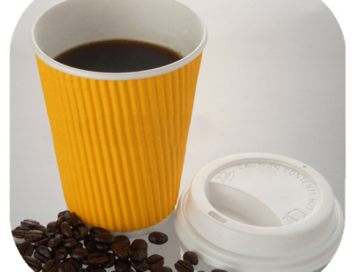 防滑耐熱矽膠客製咖啡杯套附蓋