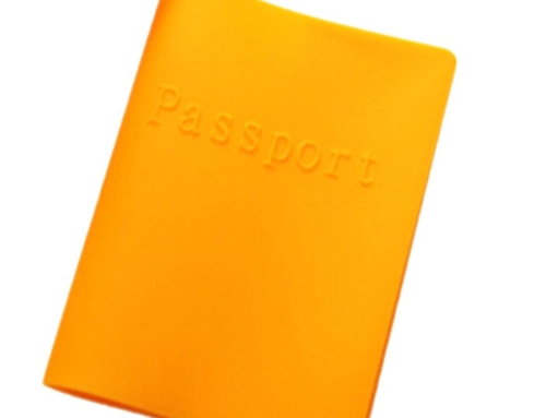 防水彩色矽膠客製護照套